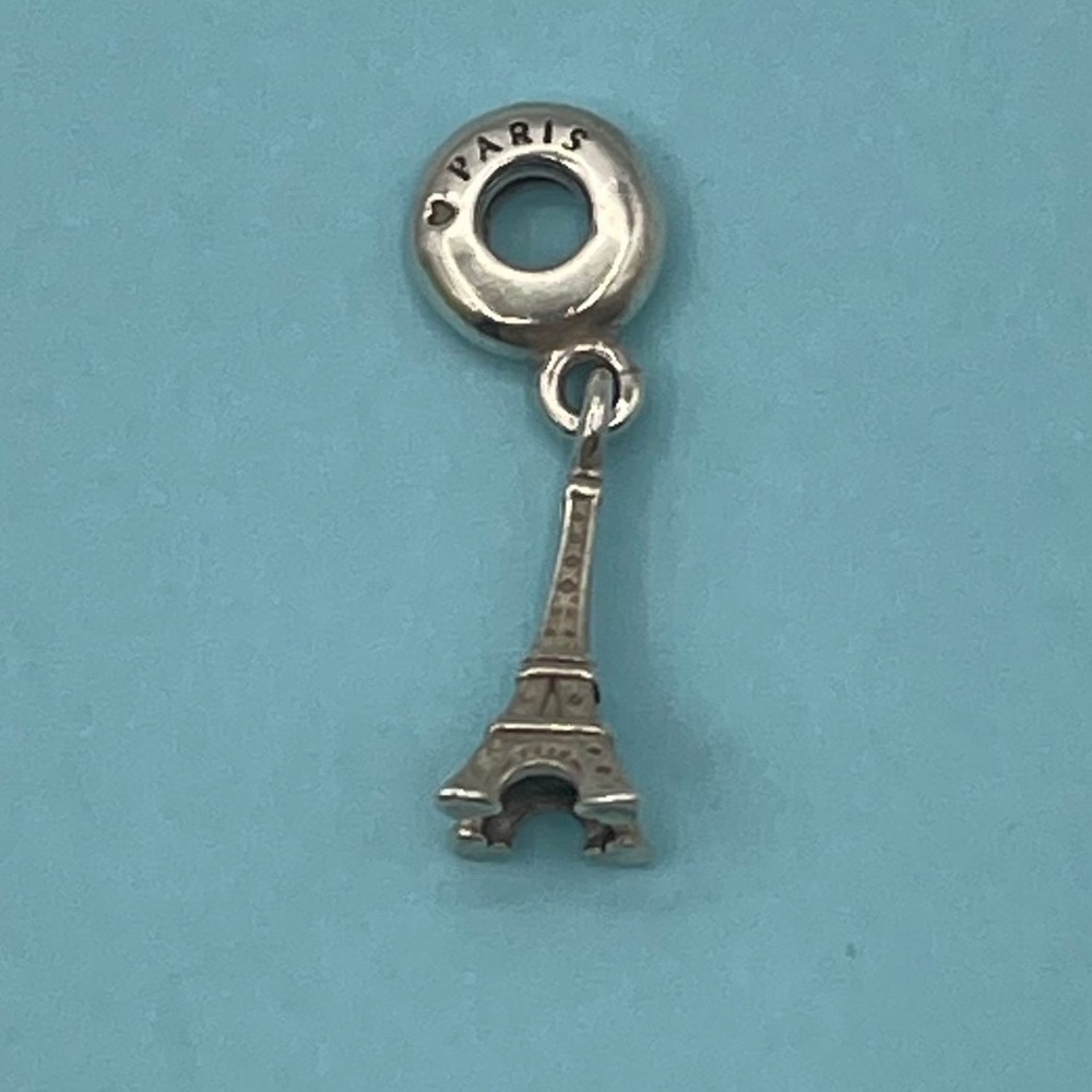 Pandora Eiffel Tower Paris Dangle Charm 791082 Sterling Silver 925 ALE